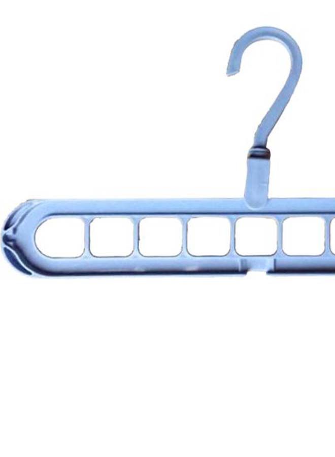 NIBEMINENT Multi-Function Rotating Folding Clothes Hanger Blue 335 x 170millimeter - Image 2