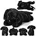 Skylety 5 Pcs Dog Stuffed Animal Puppy Stuffed with Babies Inside 1 Big Mommy with 4 Mini Baby Cute Soft Toy for Children Birthday Party Adopt a Puppy FavorLabrador - Image 3
