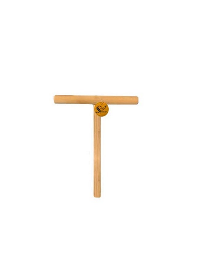 Hand Held Tame Stand For Handling Birds And Trainning, Natural Wood And Safe For Birds