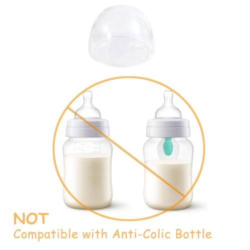 ROMIRUS Bottle Caps Replacement for Avent Natural Baby Feeding Bottles, 3 Pack - Image 5