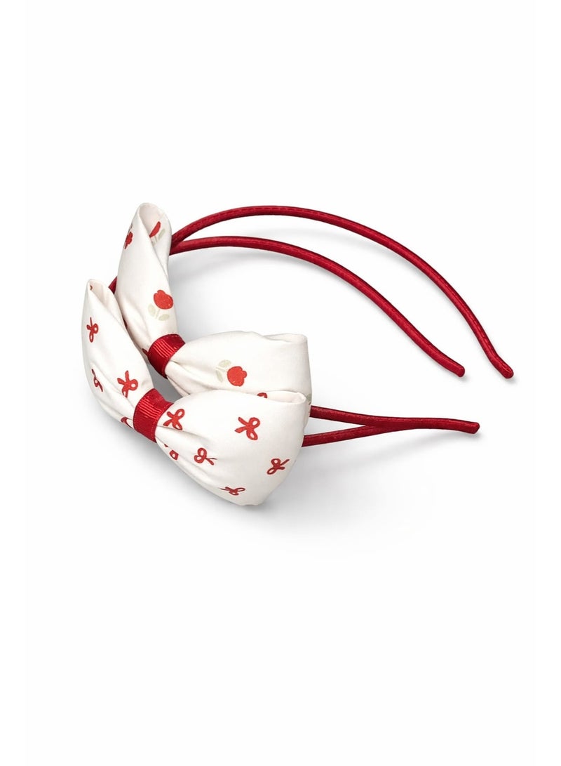 Satin  Bow Headband Set