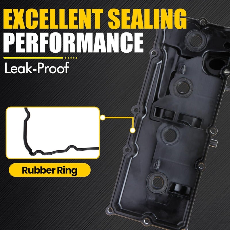 MILIPARTS Engine Valve Cover Set with Gasket for Nissan and Infiniti V8 5.6L - Image 4