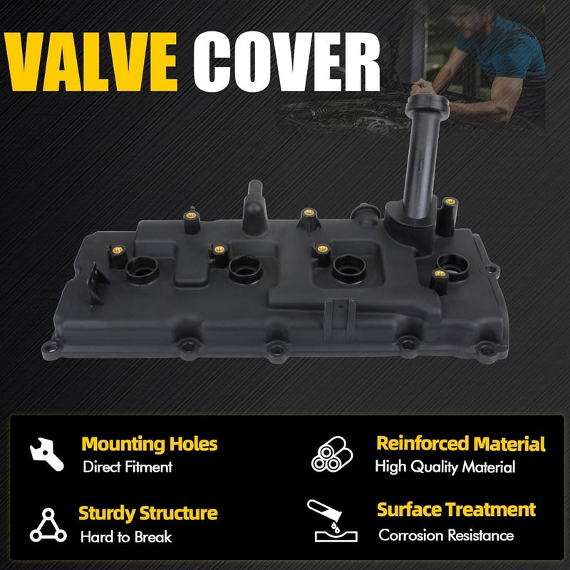 MILIPARTS Engine Valve Cover Set with Gasket for Nissan and Infiniti V8 5.6L - Image 5