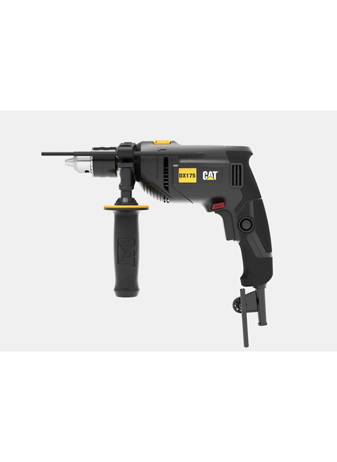 كاتربلر - مثقاب الصدمات CAT DX175 بقوة 600 واط، سرعة دوران تتراوح بين 0-3000 لفة في الدقيقة، وحجم 13 مم - Image 1