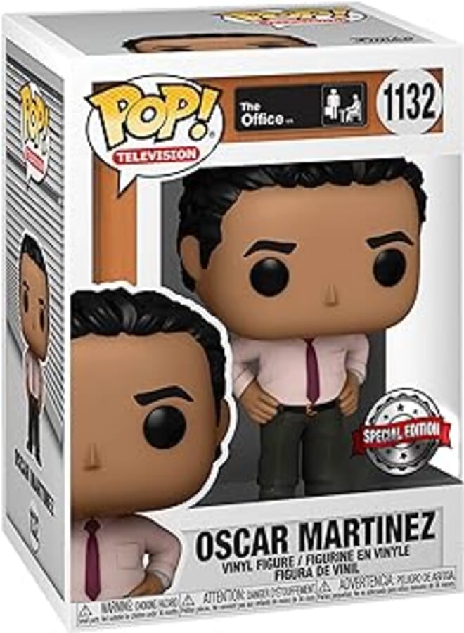 Funko Pop! TV Series : The Office - Oscar Martinez (Exc)