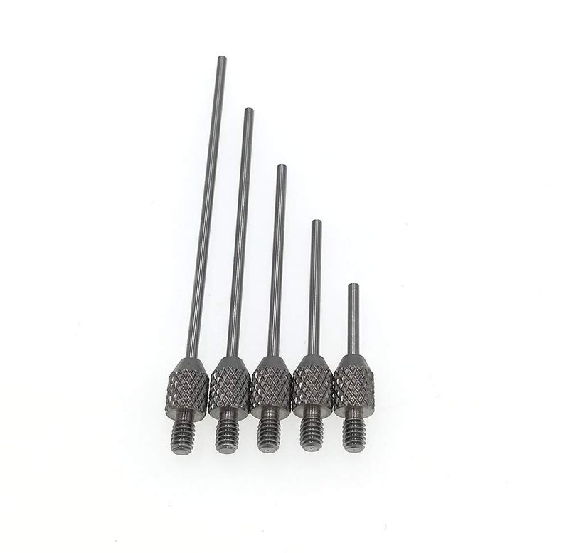 suxing Needle Contact Point Sets for Dial Indicator Depth Gauge 4-48 UNF Thread Shank 1.5mm Diameter 10mm to 50mm Length - Image 4