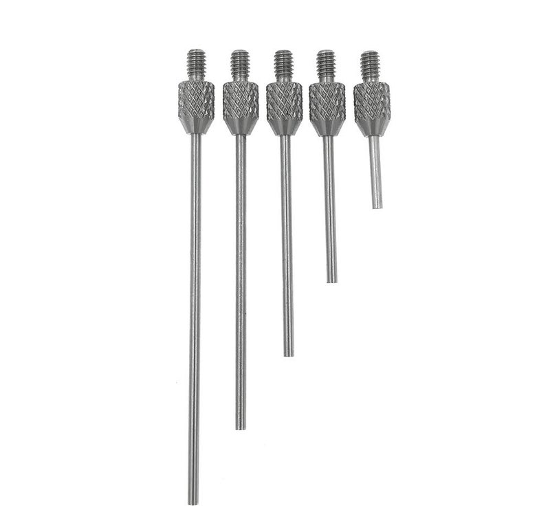 suxing Needle Contact Point Sets for Dial Indicator Depth Gauge 4-48 UNF Thread Shank 1.5mm Diameter 10mm to 50mm Length - Image 1