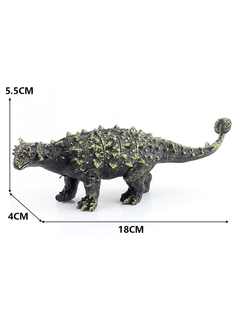 Jurassic Dinosaur Model Series Simulated Dinosaur Static Toy Model(Ankylosaurus) - Image 2