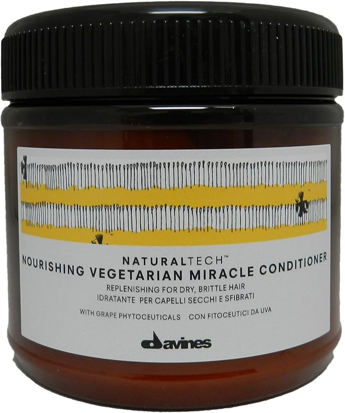 Davines Natural Tech Nourishing Vegetarian Miracle Conditioner For Dry Brittle Hair 250Ml845Oz