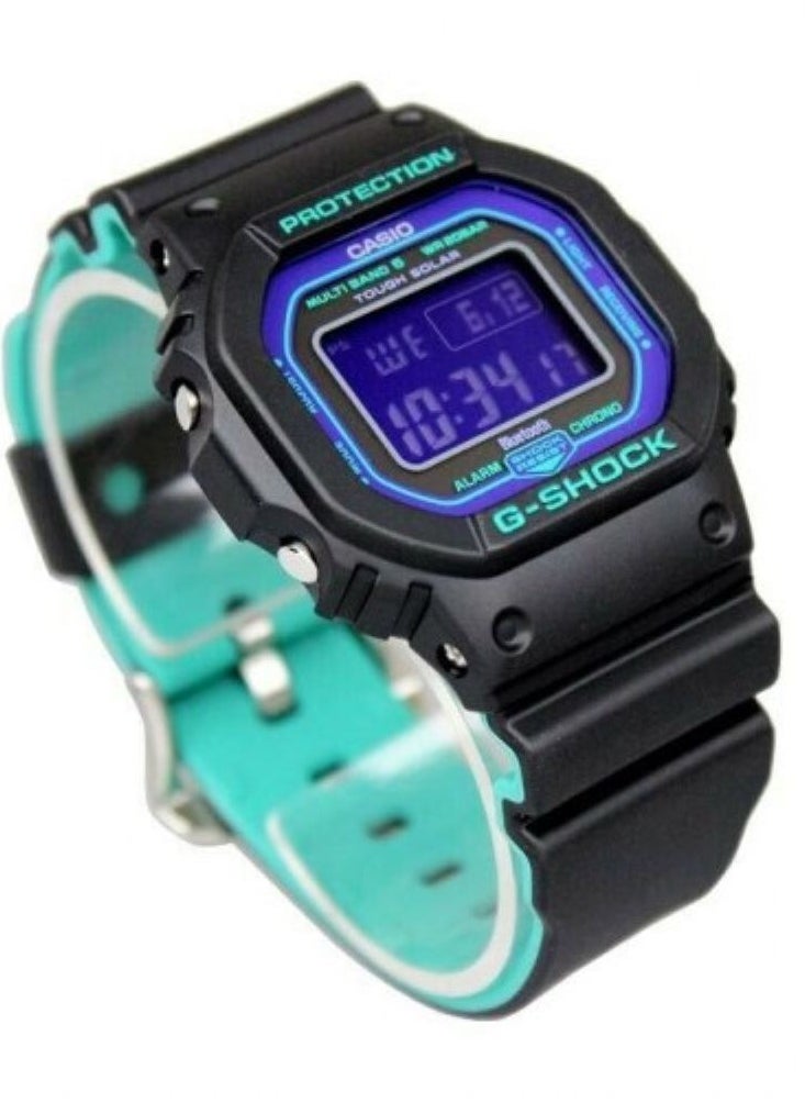 CASIO - G-shock Digital Resin Bnad Purple Dial Men's Watch GW-B5600BL-1DR - Image 1