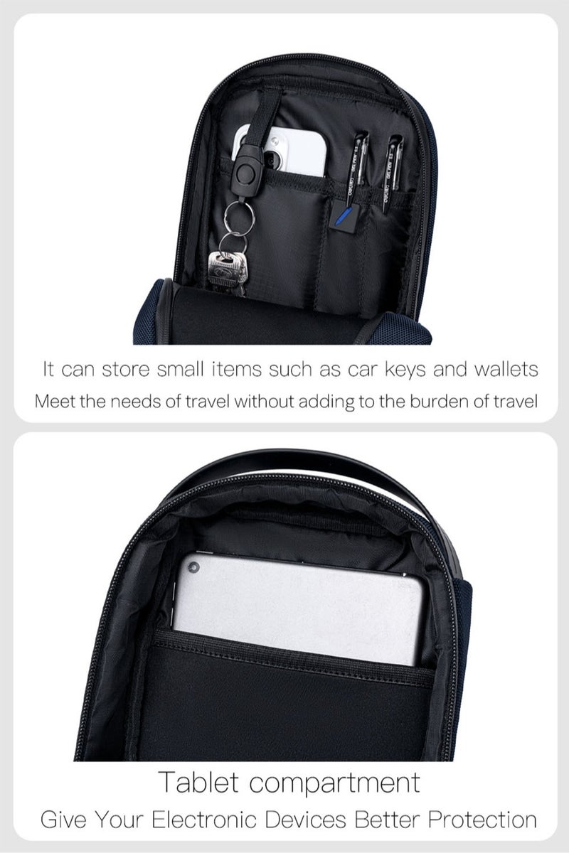 ARCTIC HUNTER Business Chest Crossbody Bag, One Shoulder Sling Bag with Tablet Compartment - Image 5