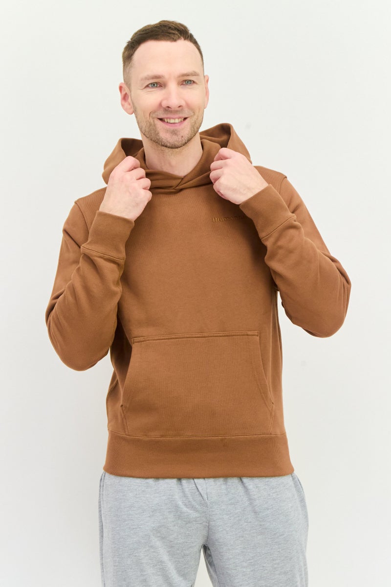 adidas Originals Adidas Originals x Humanrace Men Sportswear Fit  Long Sleeves Outdoor Sweatshirt, Dark Brown  - Image 1