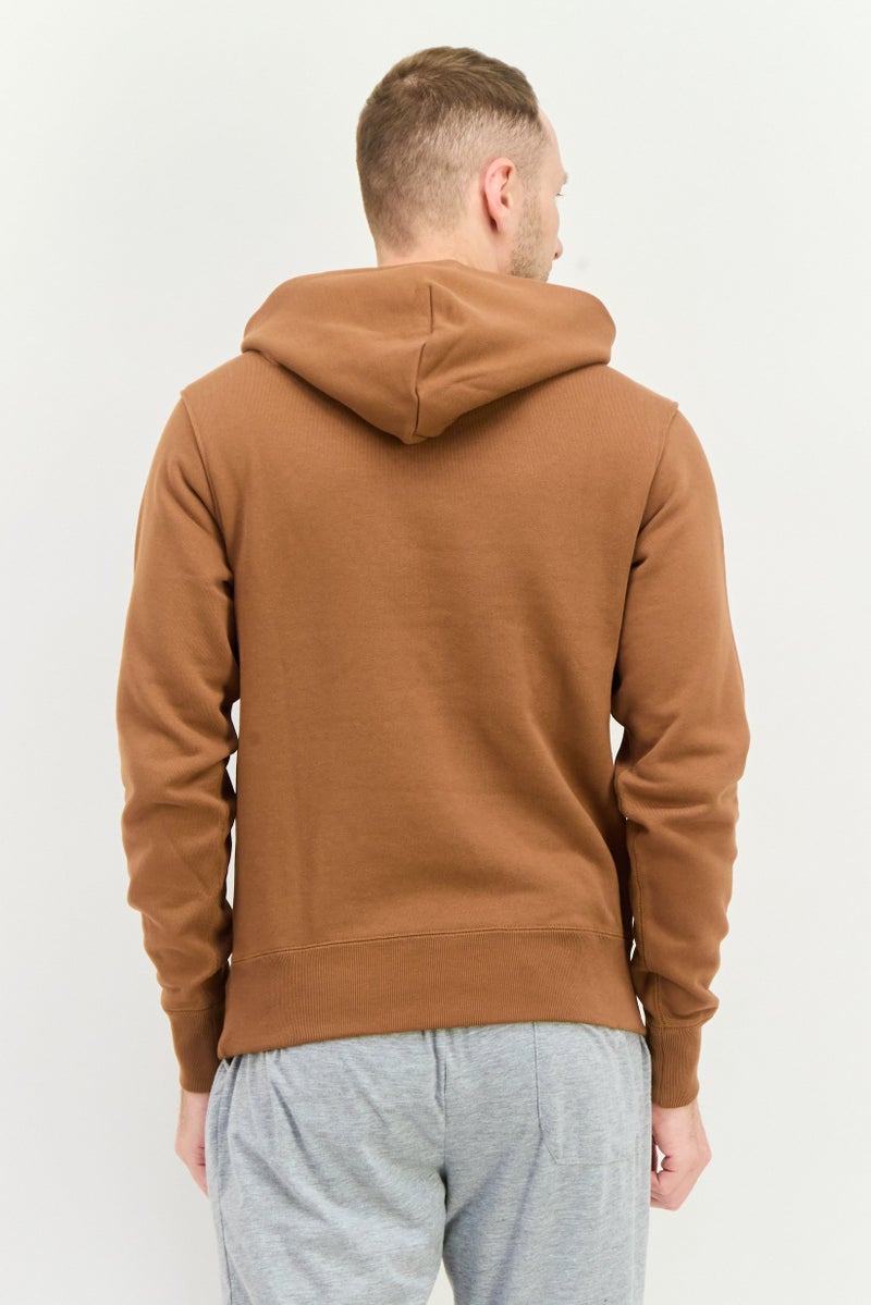 adidas Originals Adidas Originals x Humanrace Men Sportswear Fit  Long Sleeves Outdoor Sweatshirt, Dark Brown  - Image 3