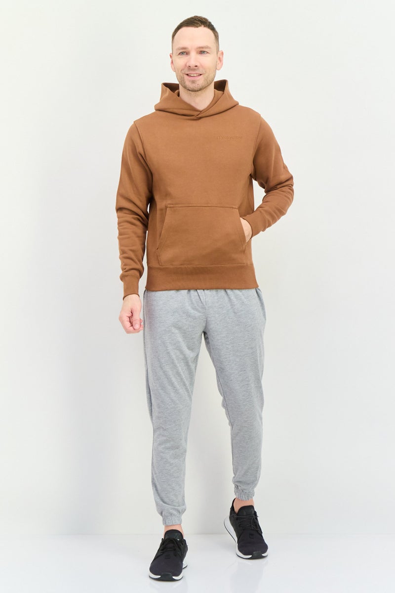 adidas Originals Adidas Originals x Humanrace Men Sportswear Fit  Long Sleeves Outdoor Sweatshirt, Dark Brown  - Image 4