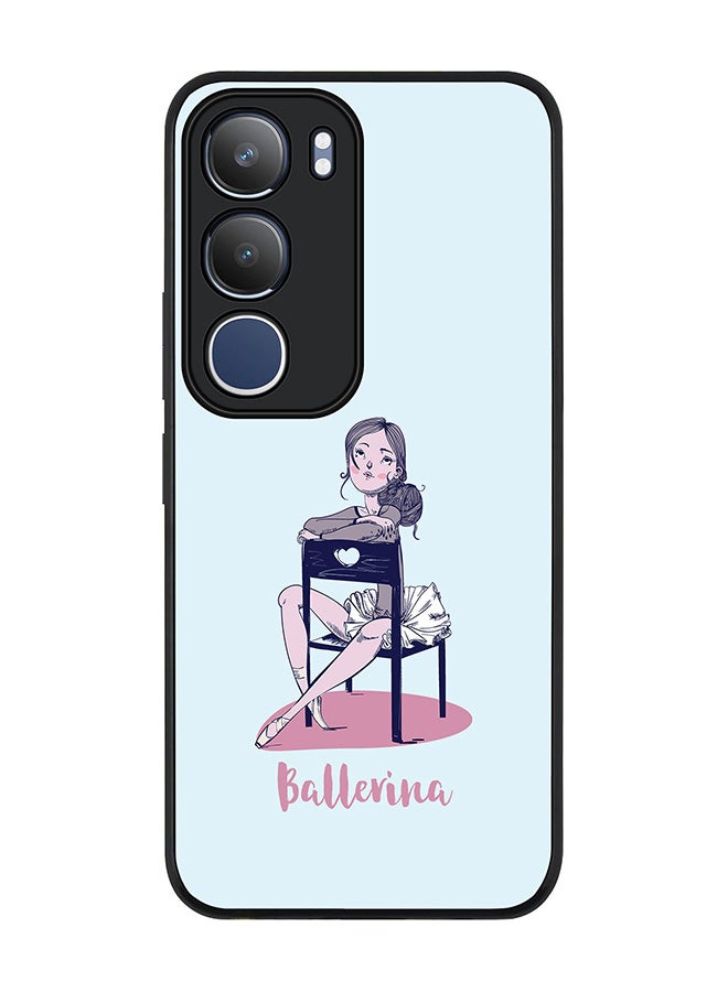Stylizedd For vivo Y19s / Y19s Pro Case,Slim fit Camera Protection, Shockproof Thin Phone cover  - Ballerina