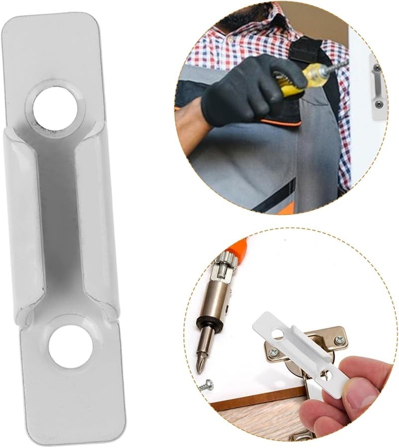 5Pcs Window Lock Replacement Latch Strike Keeper Enhanced Security Easy Installation Weather Resistant - Image 4