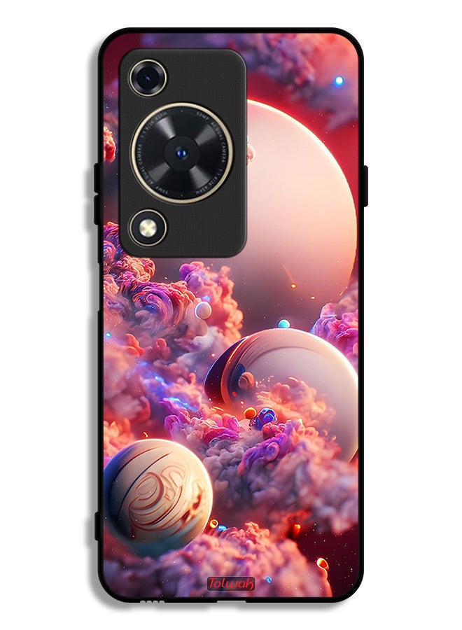 Tolwak Huawei Nova Y63 Protective Case Cover Clouds Abstract Art