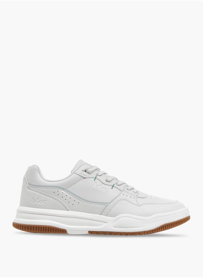 Lee Cooper Men's Perforated Lace-Up Sneakers  - Image 3