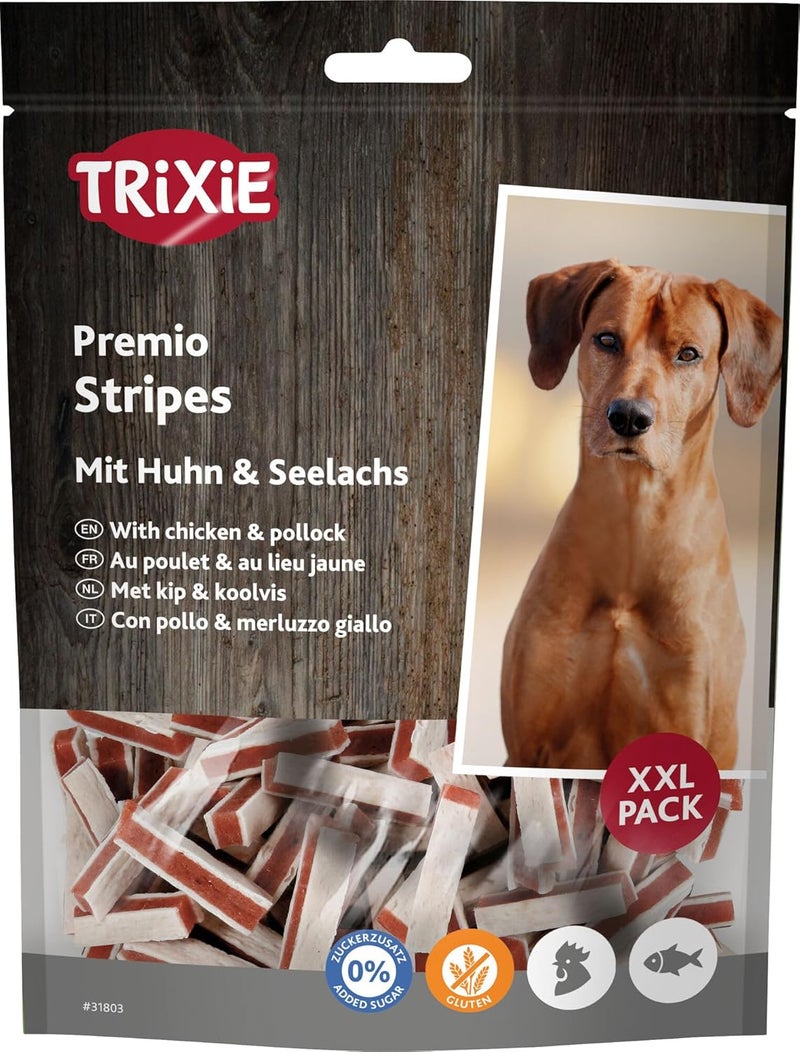 Trixie Premio Fish Chicken Stripes Dog Treats - 300G - Image 1