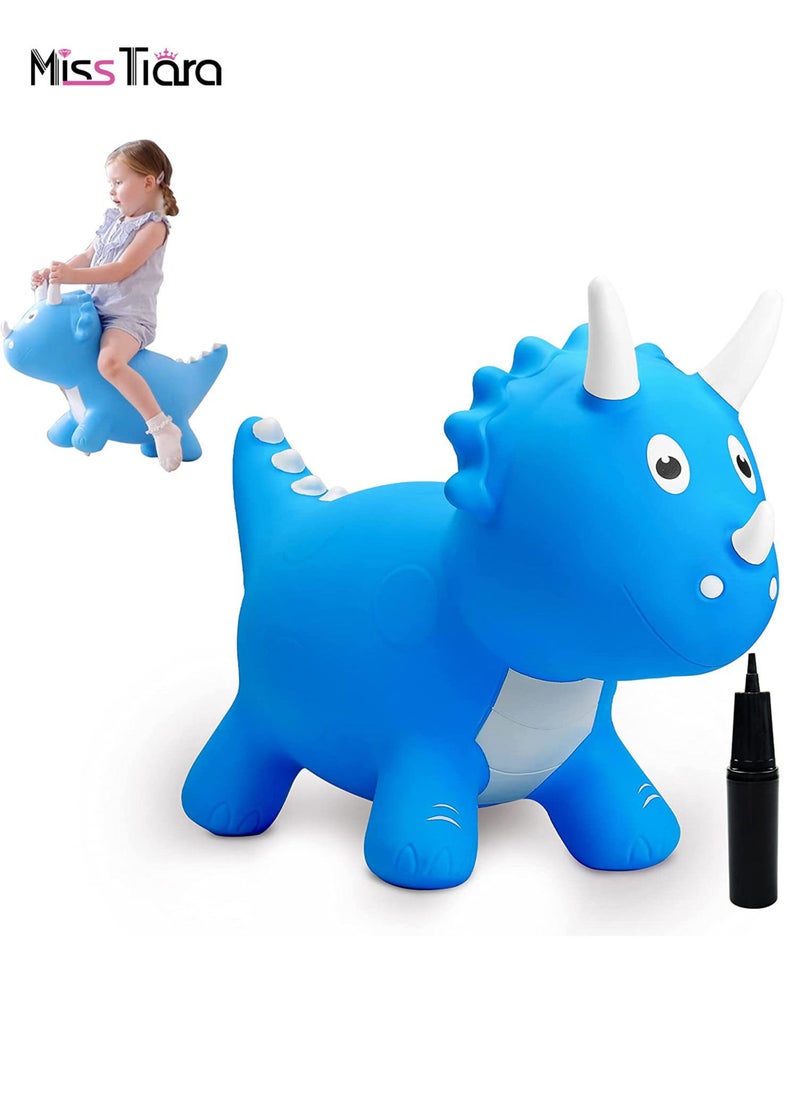 MissTiara - Animal Hopper for Toddler Dinosaur Hopper for Kids Bouncy Horse Hopping Toy, Ride on Dino Hop, Birthday Gift for 2 3 4 5Years Old Hop Along Yard Indoor Outdoor Assorted - Image 1