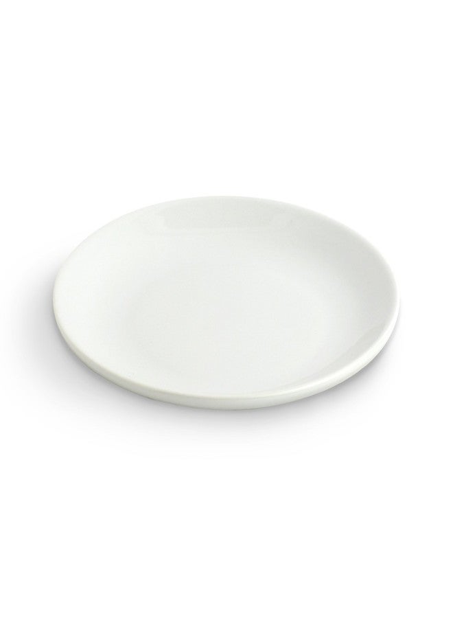 Urban Snackers Porcelain Coupe Plate, 28 Cm, White - Image 1