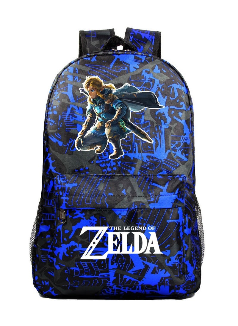 زيلدا حقيبة ظهر كاجوال للشباب مطبوعة