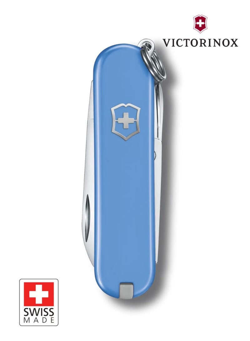 Victorinox Classic SD Swiss Made Pocket Knife 7 Functions Blue - Image 2