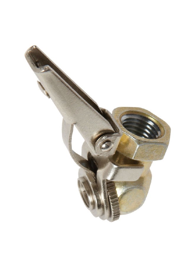 TRU-FLATE FPT Steel Safety Grip Direct Air Line Chuck Silver 1/4 Inch 11139  - Image 2