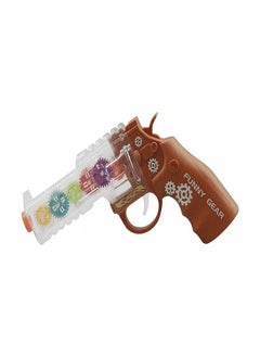 Toyland Flashing Battery Operated Funny Concept Toy Gun With Light And Music  - Image 2