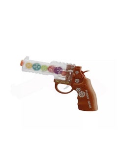 Toyland Flashing Battery Operated Funny Concept Toy Gun With Light And Music  - Image 1