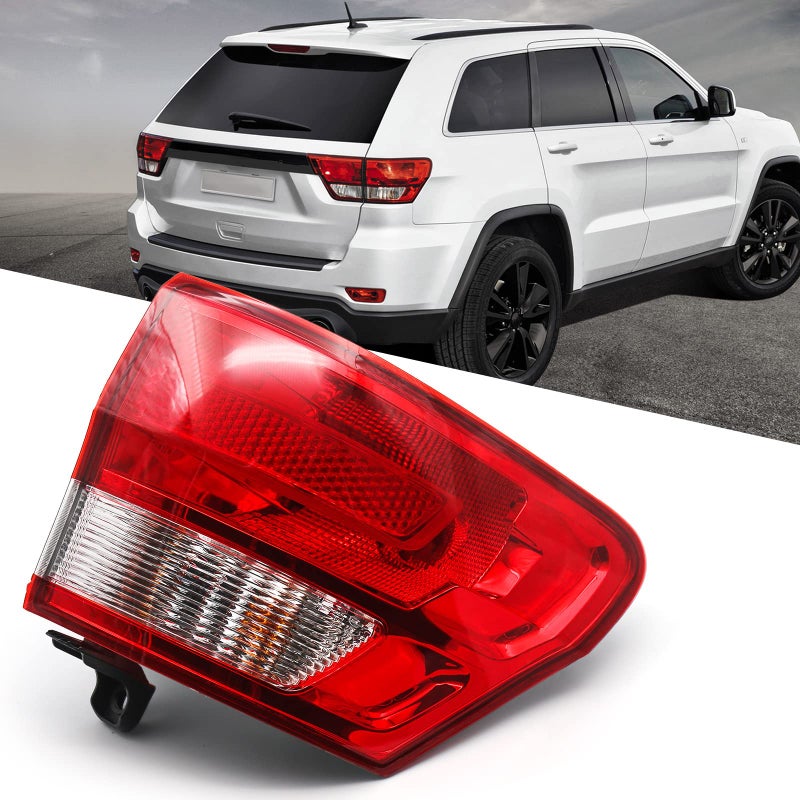 Huray Outer Tail Light Fit for Jeep Grand Cherokee 20112013 Taillight Lamp Replacement OE Style RH Passenger Side