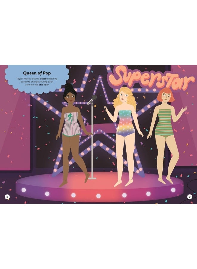 Superstar Dress-Up Taylor Swift: 100% Unofficial: Over 300 Stickers!  - Image 3