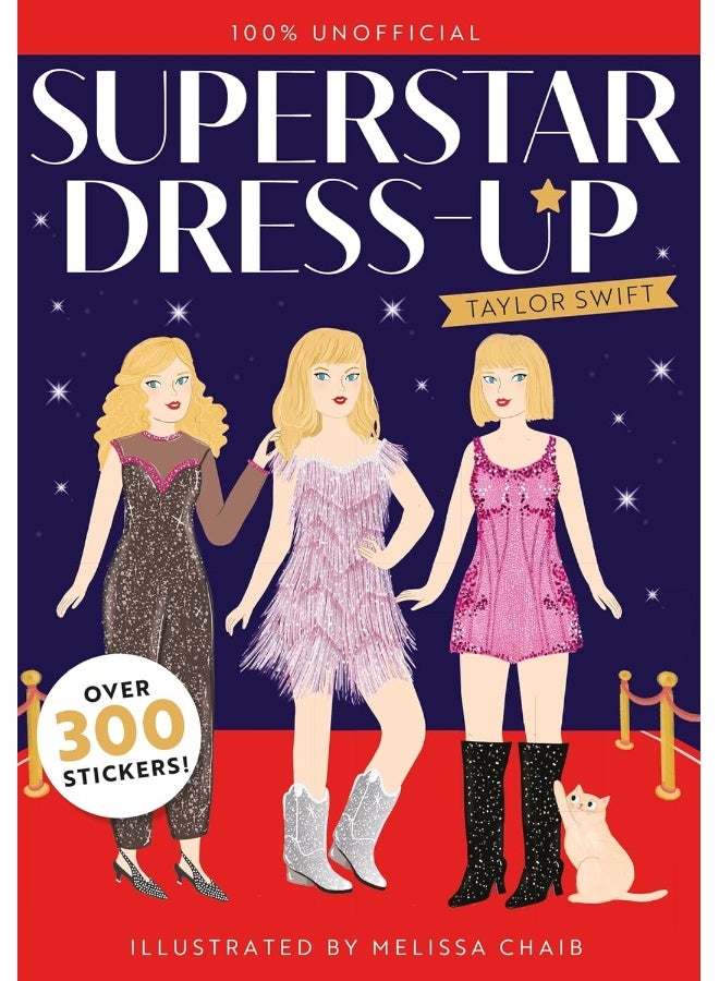 Superstar Dress-Up Taylor Swift: 100% Unofficial: Over 300 Stickers!  - Image 1