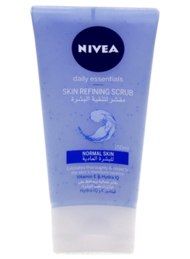 Nivea Daily Essentials Skin Refining Scrub 150 Ml