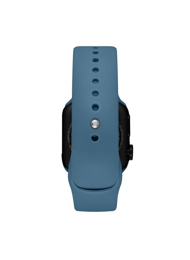KENNETH SCOTT Kenneth Scott KA10PRO-BSHBN Unisex Smart Display Watch & Silicone Strap Military Green & Navy Blue  - Image 3