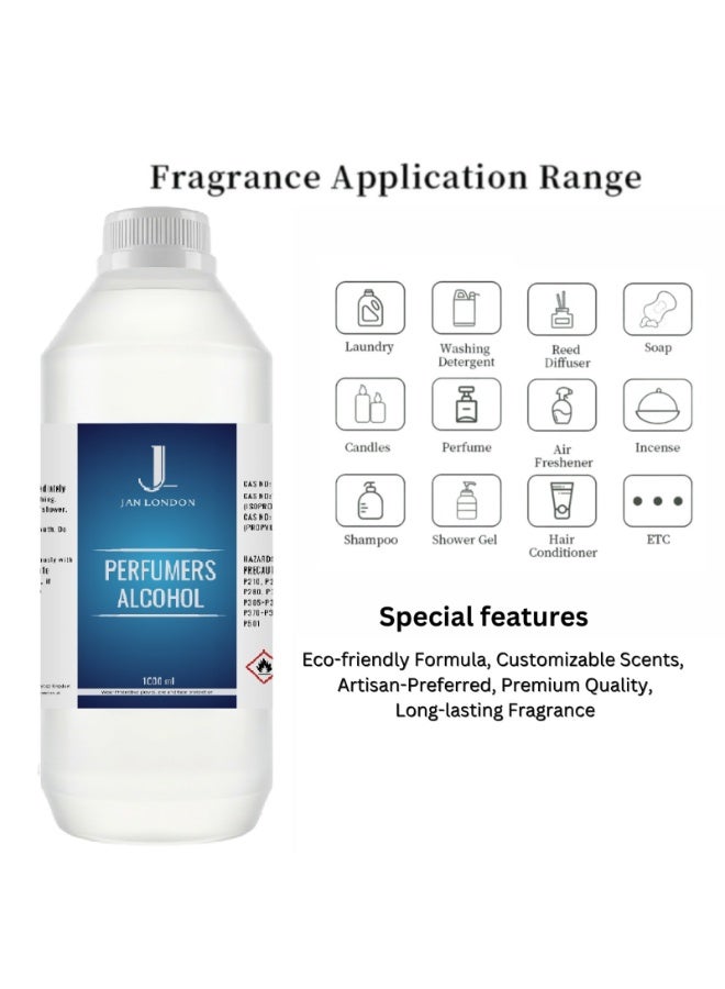 JAN LONDON Perfumer's Essentials Pack: ISOE SUPER 100ml, Perfumer's Alcohol 1Liter - Enhance Fragrances with Iso E Super, and Perfumer's Alcohol - Image 2