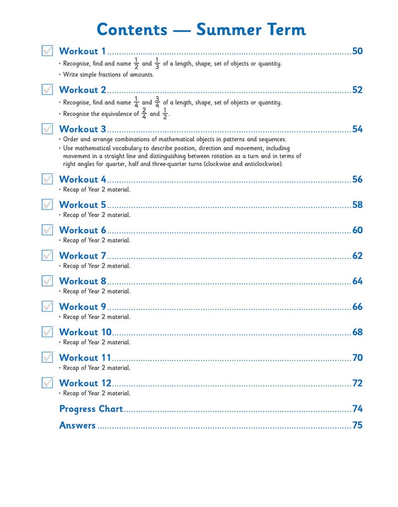 Ks1 Maths 10Minute Weekly Workouts Year 2 - Image 4