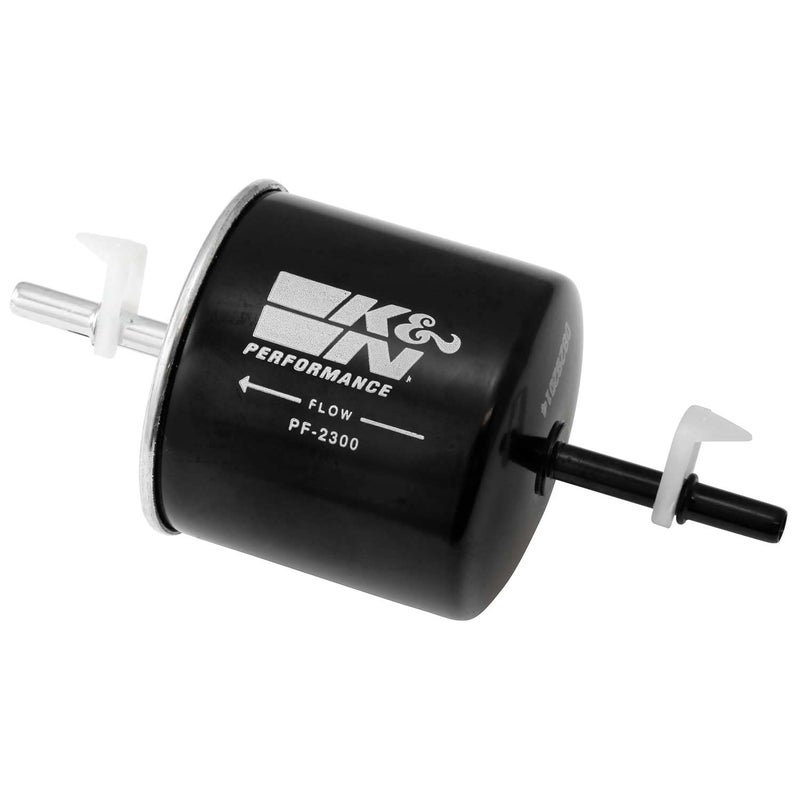 K&N Gasoline Fuel Filter: High Performance Fuel Filter, Premium Engine Protection, Compatible with 1982-2013 Ford, Lincoln, Mercury, Mazda Fuel Injected Gasoline Engines, PF-2300 - Image 1