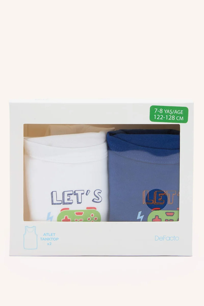 ديفاكتو Boy 2 piece Regular Fit Tank Top
