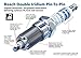 BOSCH 9620 OE Fine Wire Double Iridium PintoPin Spark Plug Single - Image 3