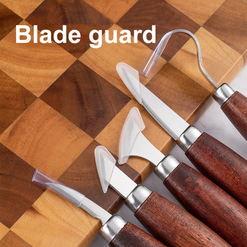 6 Piece Wood Carving Knife Set For Professional Woodworking Tools - Image 5