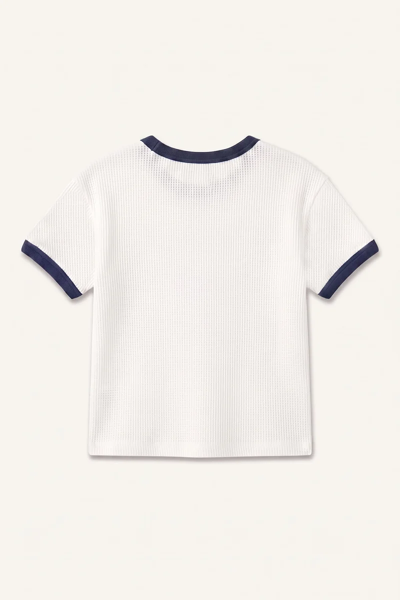 ديفاكتو Oversize Fit Printed Short Sleeve T-Shirt