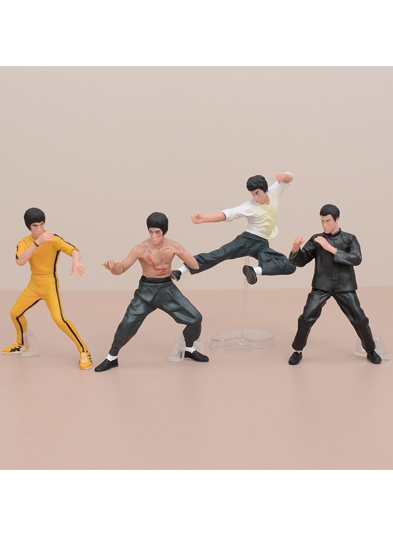 general 4 Bruce Lee Handicraft Joints can be Detached Model Decoration Doll Ornament Toys - Image 1