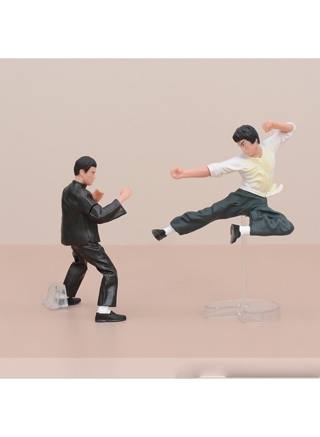 general 4 Bruce Lee Handicraft Joints can be Detached Model Decoration Doll Ornament Toys - Image 3