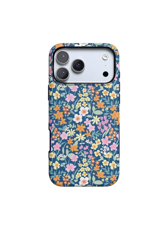 Casely Alex Case | Full Bloom | Navy Floral | Compatible with MagSafe | Bold Protective Design - Image 1
