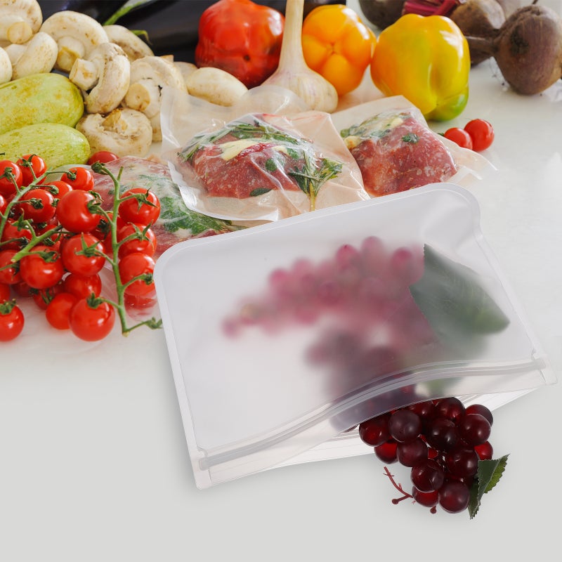 10Pcs Kitchen Food -keeping Bags Reusable Refrigerator Storage Bags - Image 3