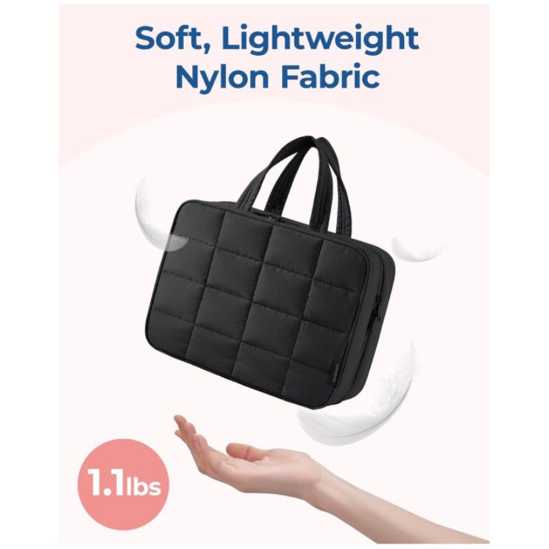 Travel Toiletry Bag with Hook Large-Capacity Travel-Size Toiletry Organizer Portable Cosmetic Case for Women - Image 5