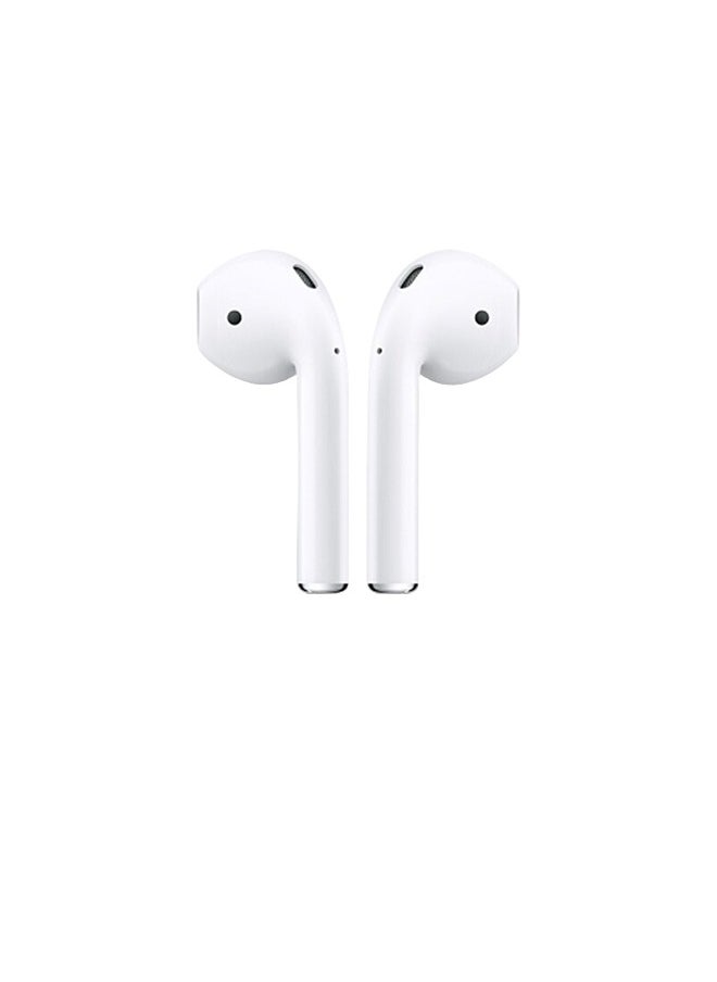 dida-cosmos - TWS Semi In-Ear Earphones Wireless Earbuds And Equipped With Anti-Fingerprint Silicon Case With Power Box Standard Version White - Image 1
