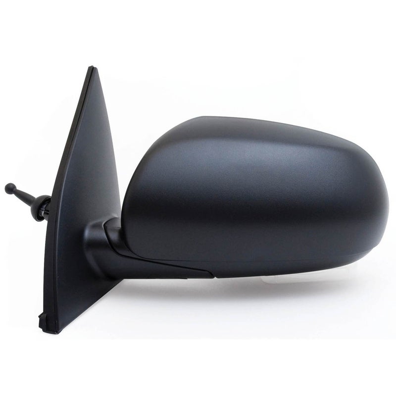Fit System Driver Side Mirror for Hyundai Accent Sedan/Hatchback, Textured Black, Foldaway, Manual Remote - Image 5