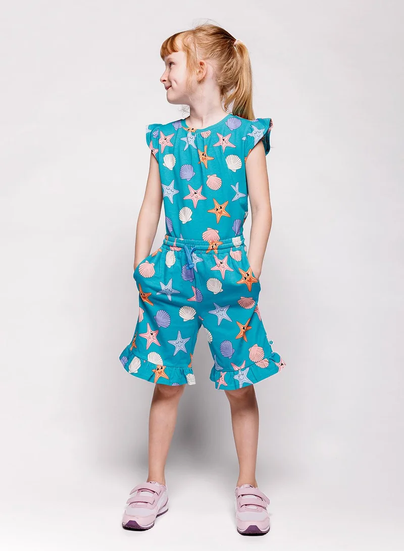 Småfolk T-shirt with starfish